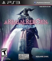 Final Fantasy XIV 14 Online: A Realm Reborn Playstation 3 Video Game PS3 mmorpg - $7.95