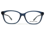 Michael Kors Eyeglasses Frames MK 4035 Ambrosine 3199 Blue Square 51-15-135 - $46.39