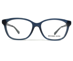 Michael Kors Eyeglasses Frames MK 4035 Ambrosine 3199 Blue Square 51-15-135 - £36.48 GBP