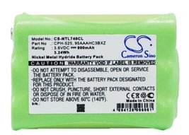 High Capacity Cameron Sino 900mAh Ni-MH Replacement Battery for Nortel T... - $16.66