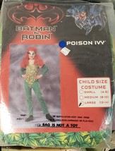 Batman And Robin Poison Ivy Childs Costume Size Large (12-14) - £17.59 GBP