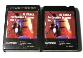 Al Caiola - Percussion Espanol Vol. 1 - 8 Track - Good pads &amp; tested through - £4.63 GBP