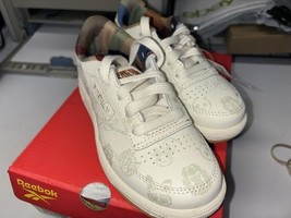 Reebok Little Kids Club C 85 Sneaker Classic White/Paper White/Beige H01204 - $30.67+