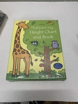 USBORNE THAT&#39;S NOT MY HEIGHT CHART AND BOOK WITH WRITE ON STICKERS NEW I... - $15.68