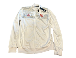 NWT New Nebraska Cornhuskers adidas Strategy Camo Football FullZip Medium Jacket - £38.75 GBP