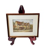 Shakespeare Birthplace Framed Print by Pat Bell - $34.27