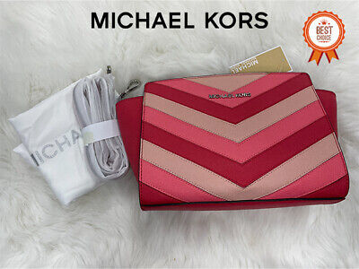 Primary image for [MICHAEL KORS] Selma 30H5SLMM2O 02 Coral MD Messenger Leather 02