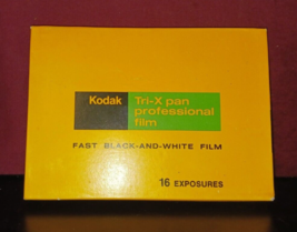Kodak TXP 523 / 140 3534 Tri-X Pan Film / B&amp;W 4x5&quot; / 16 Ct / 1988 SEALED... - £53.07 GBP