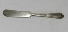 1938 Plymouth JEWEL SilverPlate 5 3/4&quot; Butter knife Spreader Roses - £3.88 GBP