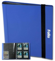 BCW Folio 4-Pocket Album (Holds 160 Card) - Blue - £12.07 GBP