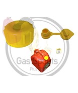 Scepter Aftermarket Closed Gas Can Cap &amp; Yellow Rear Vent Cap WEDCO MIDW... - $124.77 MXN