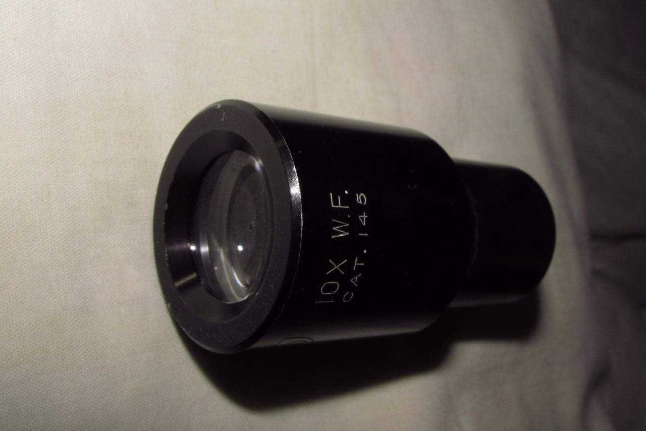 (1) American Optical 10X W.F CAT 185 Microscope Eyepiece Eyepiece SHIPS TODAY! - $36.33