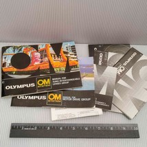 Olympus Om Système Zuiko Lentilles Caméra Manuel Lot - $55.23