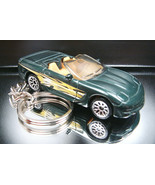 2000 Corvette C5 Convertible Key Chain Ring Green - $15.51