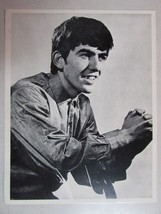 George Harrison Black &amp; White 8 1/2 X 11 Repro Photo The Beatles 60&#39;s Early 60&#39;s - £3.88 GBP