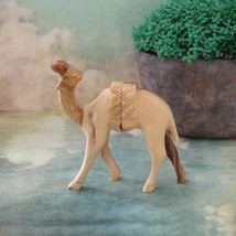 Olive Wood Camel Statue Hand Carved in Holy Land Figurine. Hand Made in ... - £39.93 GBP