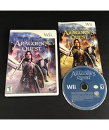Lord of the Rings LOTR Aragorn&#39;s Quest (Nintendo Wii) Complete With Manual - £4.65 GBP