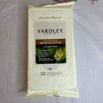 Yardley of London Disposable Washcloths Large 18-count Clean w Camping &amp;... - $7.70