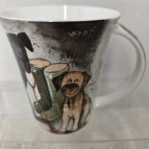 Queens Fine Bone China Mug Alex Clark Country Cousins Mug Labrador Terri... - $13.85