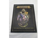 Warhammer Age Of Sigmar Pitched Battle Profiles 2020 Book - $22.27