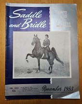 Saddle And Bridle Magazine November 1953 Vol Xxvi No 10 My Pretty Girl - £15.54 GBP