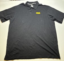 Men’s “NRA” Polo Shirt Size XXL, Black - $18.47