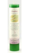 Abundance Crystal Journey Candle&#39;s Reiki Charged Pillar Ritual Spell Can... - $12.82