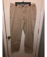 NWT Chubbies The Khakinators Originals Pants 32&quot; Inseam Beige SZ XXL Wai... - $37.88 CAD