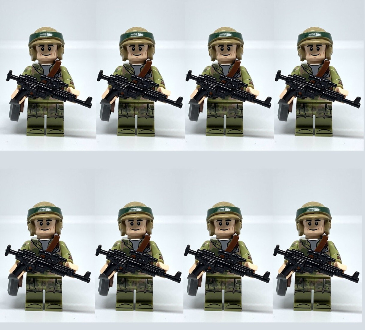 8X Rebel Endor Trooper Star Wars Return Of The Jedi Custom Minifigures - $64.25