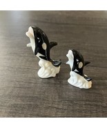 Sea World Orca Whales Vintage Figurine Collectible Miniatures Decor Kill... - £15.79 GBP