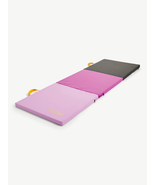 6&#39; Three Folding Gymnastics Mat with Carry Handles, Multi Color, Pink, 1... - $80.18 CAD