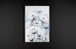 Framed flower painting &quot;Floral sweetness&quot;, Wall art living room, Paintin... - £377.64 GBP