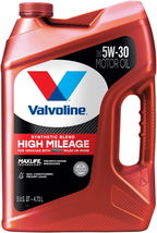 Valvoline High Mileage with Maxlife Technology SAE 5W-30 Synthetic Blend... - £25.71 GBP