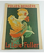 Vintage Double Sided Print Folies Bergere Palais de Glace French Art 8x1... - £15.72 GBP