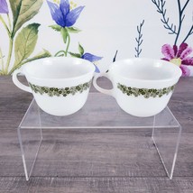 Pyrex Spring Blossom Crazy Daisy Coffee Cup  Mug Lot of 2 Vintage - £7.47 GBP