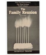 The Family Reunion Program T S Eliot Vaudeville Theatre London 1979 Edwa... - $13.86