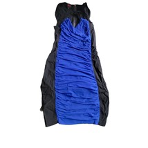 Womens Size medium 2b Bebe Mini Dress Black And Blue - £11.92 GBP