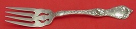 Les Cinq Fleurs by Reed and Barton Sterling Silver Pastry Fork Pierced 2... - $88.11
