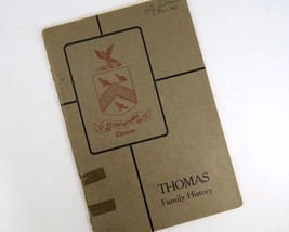 Thomas Family History J. Montgomery Seaver Vintage Fictitious Genealogy Records - £11.75 GBP