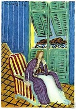 Henri Matisse 1947 Lithograph +Coa La Robe Violette #Unique Gift Vintage Wall Art - £191.20 GBP