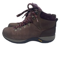 Dansko Chelsey Nubuck Vibram Fur Winter Boots Brown Waterproof Womens 40 9.5 10 - £46.70 GBP