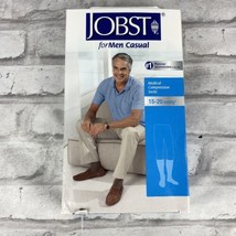 JOBST For Men Casual Medical Compression Stockings Large Black 15-20 mmHg - £25.38 GBP