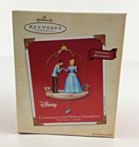 Hallmark Keepsake Ornament Disney Cinderella Prince Charming w Movement New 2003 - $42.04