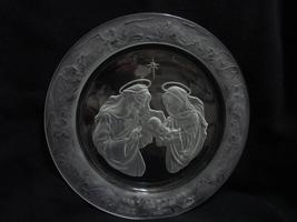 The Holy Family Morgantown Crystal plate by Merri Roderick 1988 - $29.99