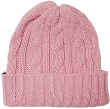  Girl&#39;s  Children Pink Cuffed Beanie Winter Cold Weather Hat - £6.25 GBP