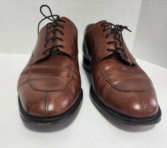 Cole Haan City craft Italy Brown Leather Split Toe Lace Up Dress Shoes M... - $38.82 CAD