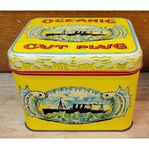 Oceanic Cut Plug - Scotton,Dillon Co. Detroit Michigan - Vintage Tobacco Tin - £17.62 GBP