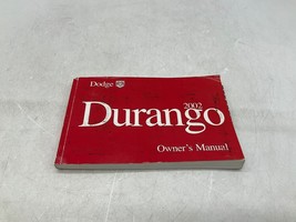 2002 Dodge Durango Owners Manual Handbook OEM H04B32014 - $31.49