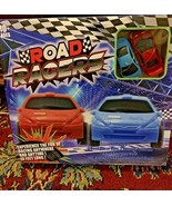 New Road Racers Slot Car Set Includes Two Cars and Track USB Charger - $20.30 CAD