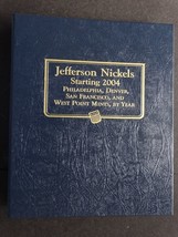 Whitman Jefferson Nickels Nickel Coin Album Book Number 4 2004-2024 #1973 - £25.82 GBP